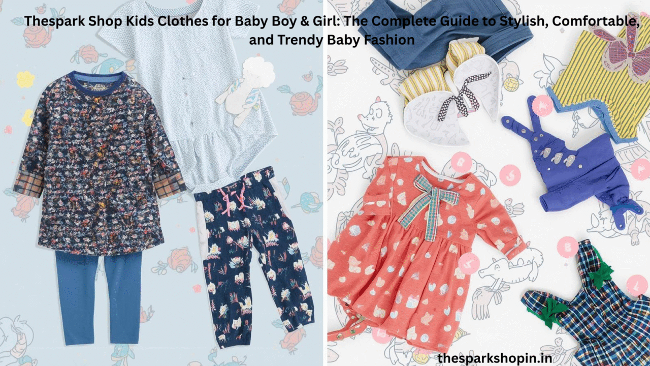 Thespark Shop Kids Clothes for Baby Boy & Girl: The Complete Guide to Stylish, Comfortable, and Trendy Baby Fashion